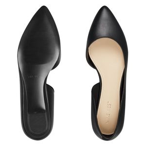 Nine West black flats